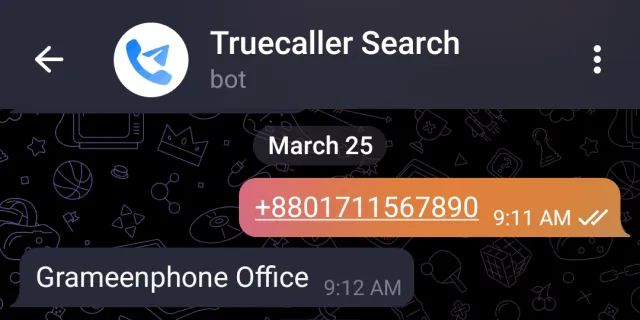 TruecallerJS Bot